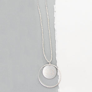 Show Stopper Necklace- Silvertone