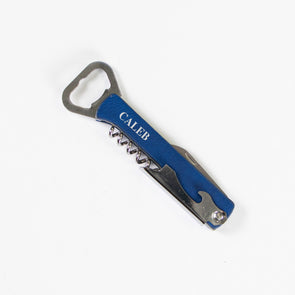 Leatherette Cork Opener Multi-Tool