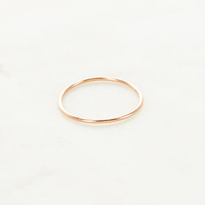 In The Details Stacking Ring - Smooth Round Wire
