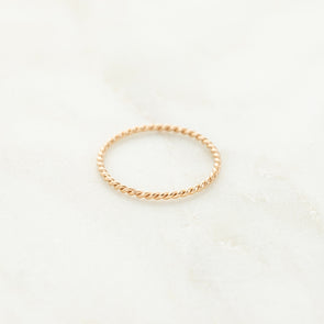 In The Details Stacking Ring - Braided
