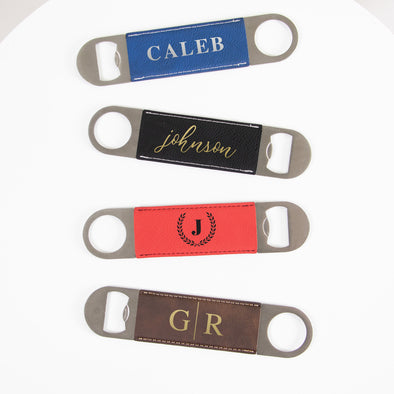 Leatherette Bottle Opener